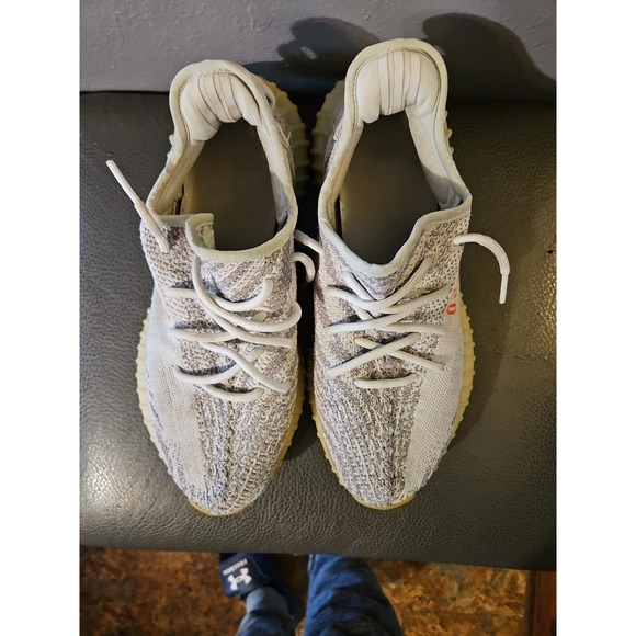 adidas Yeezy Boost 350 V2 Low Zebra White-Black Men\'s Size 10 (S115)‎